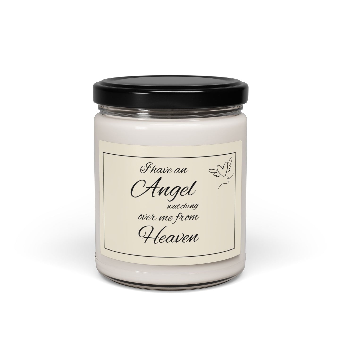 Soy Candle - Angel Watching Over Me 9oz - Memorial Tribute