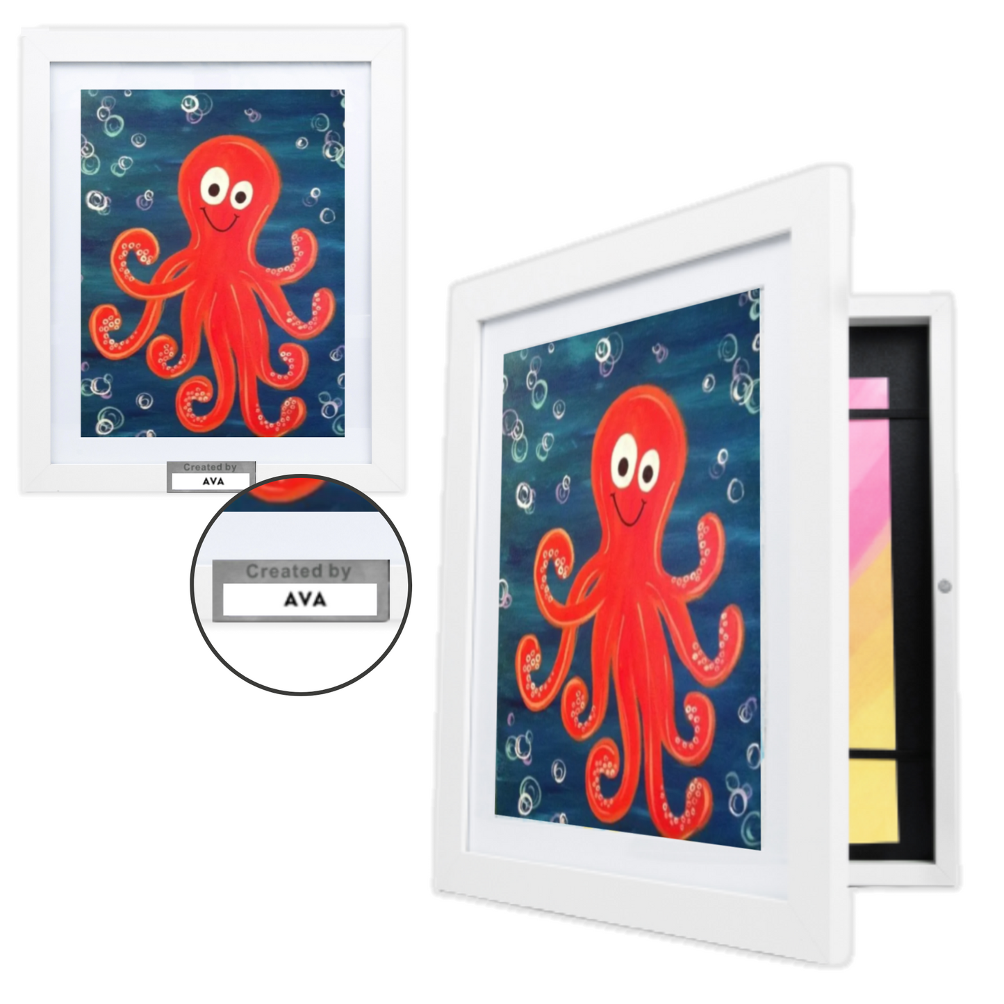 Kids Art Frames. The best way to showcase your Little Picasso's artwork